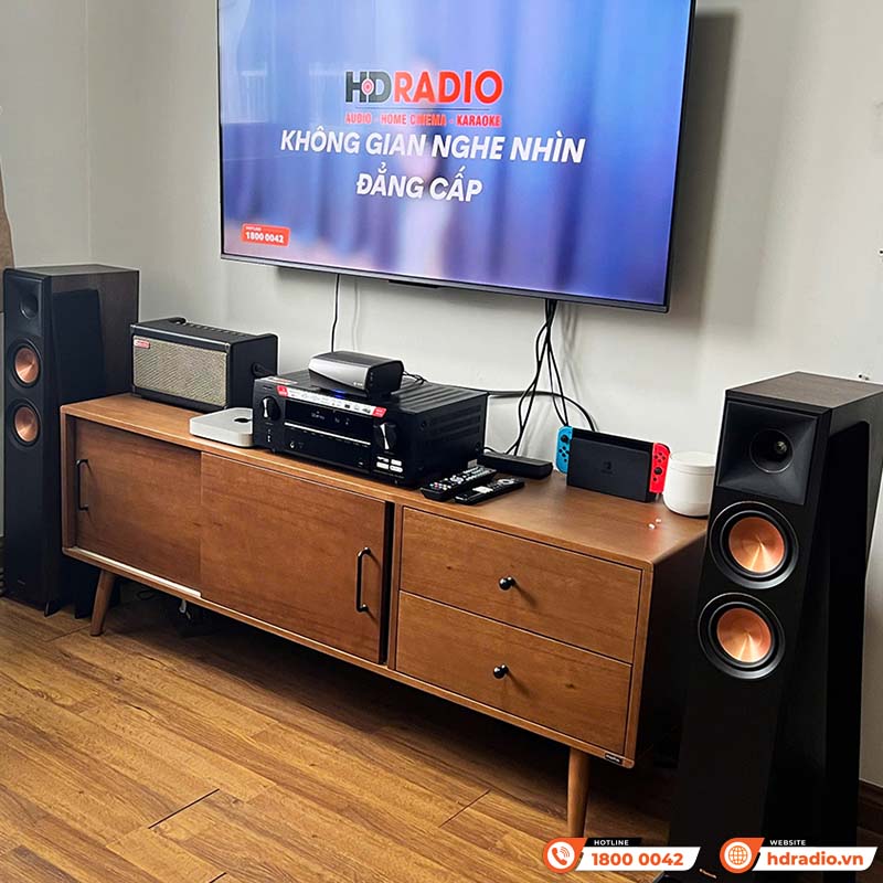 Lắp đặt Dàn nghe nhạc xem phim cực hay cho anh Thuận ở Hồ Chí Minh